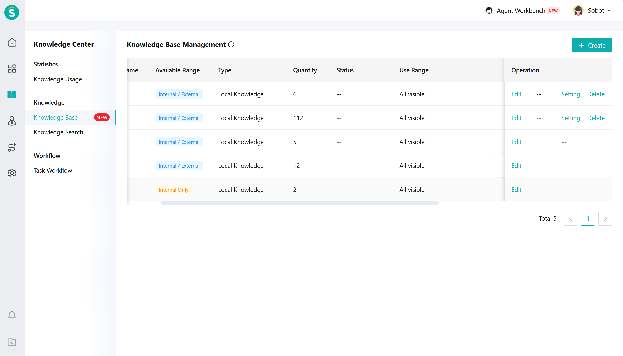 Knowledge Center Creat Knowledge Base Page01