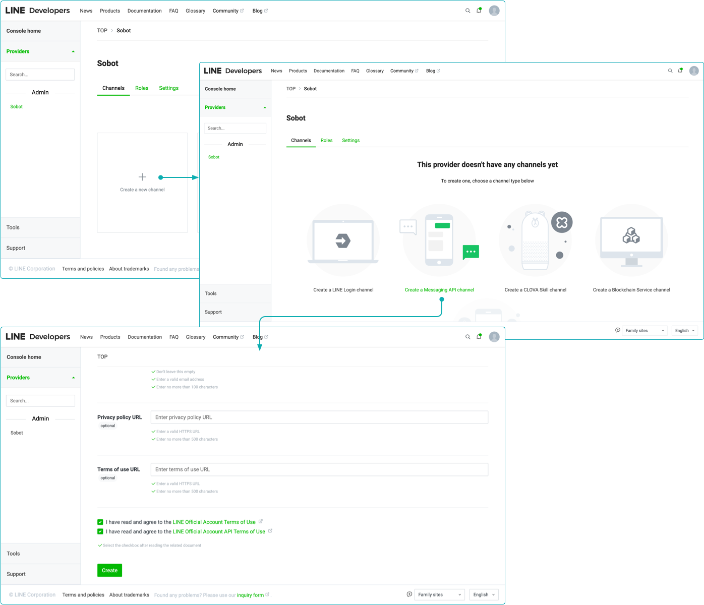 3. Create Messaging API channel.png