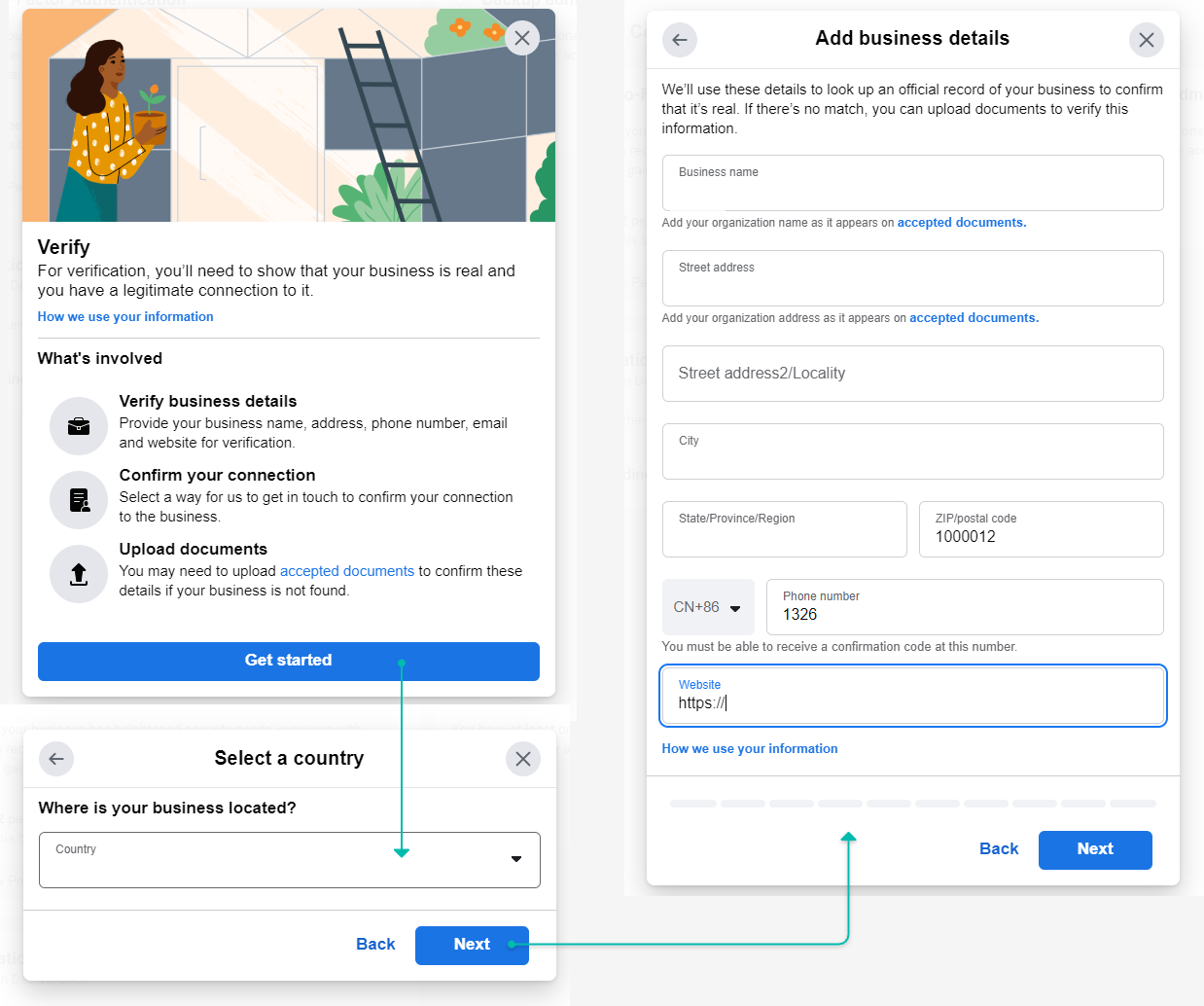 Information Filling Page